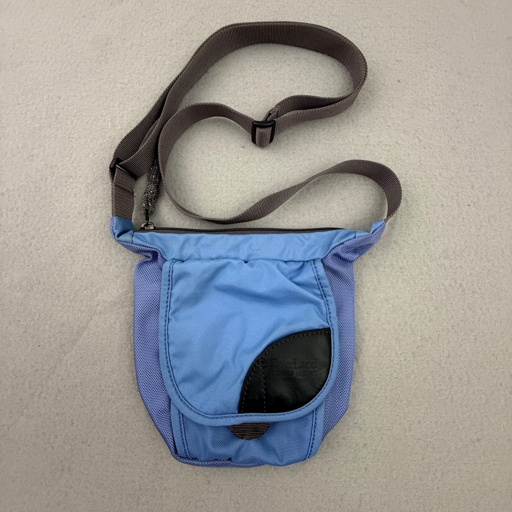 Overland Equipment Crossbody Bag Blue Gorpcore Outdoor Travel Utility Organizer